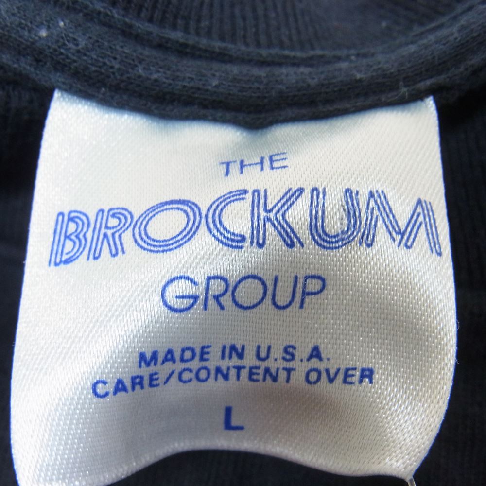 THE BROCKUM 90s BROCKUM USA製 SLAYER CLASH OF THE TITANS ビンテージ ワールドツアー1991 スレイヤー Tシャツ バンド Tシャツ バンT 袖シングルステッチ ブラック系 L【中古】