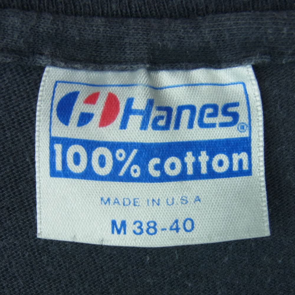 ヘインズ 90s DIO tour tee ビンテージ ディオ バンド Tシャツ 半袖 バンT USA製 グレー系 M 38 - 40【中古】