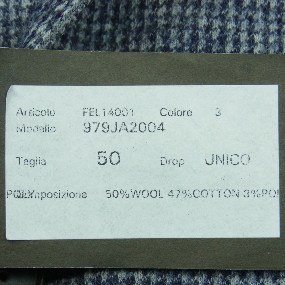 イレブンティ 979JA2004 Brilla per il gusto BEAMS ビームス 別注 スエード エルボーパッチ付 コットン ウール シングル テーラードジャケット グレー系 3 50【中古】