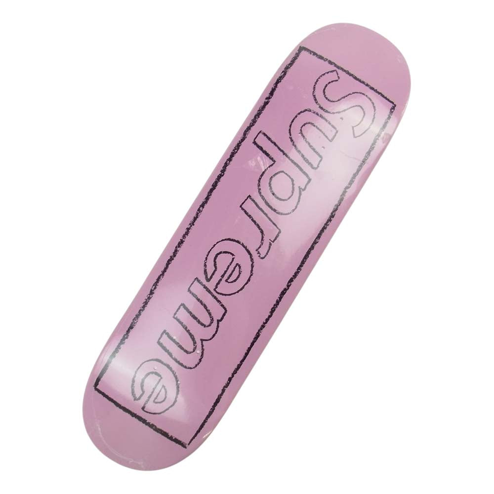 Supreme シュプリーム 21SS KAWS Chalk Logo Skateboard カウズ チョークロゴ スケート ボード デッキ スケボー マルチカラー系【新古品】【未使用】【中古】