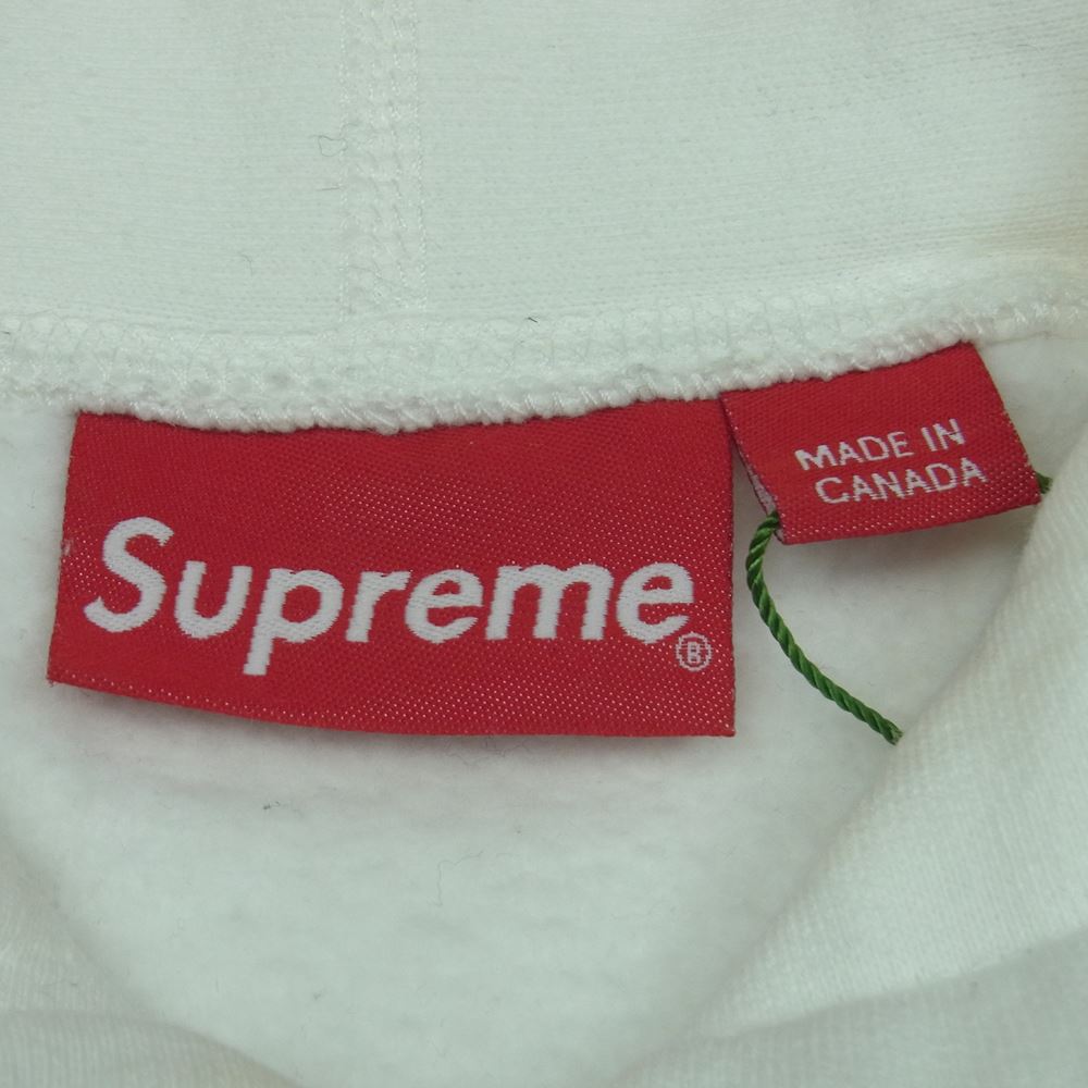 Supreme シュプリーム 20SS Motion Logo Hooded Sweatshirt モーション ロゴ スウェット パーカー フーディ ホワイト系 XL【中古】