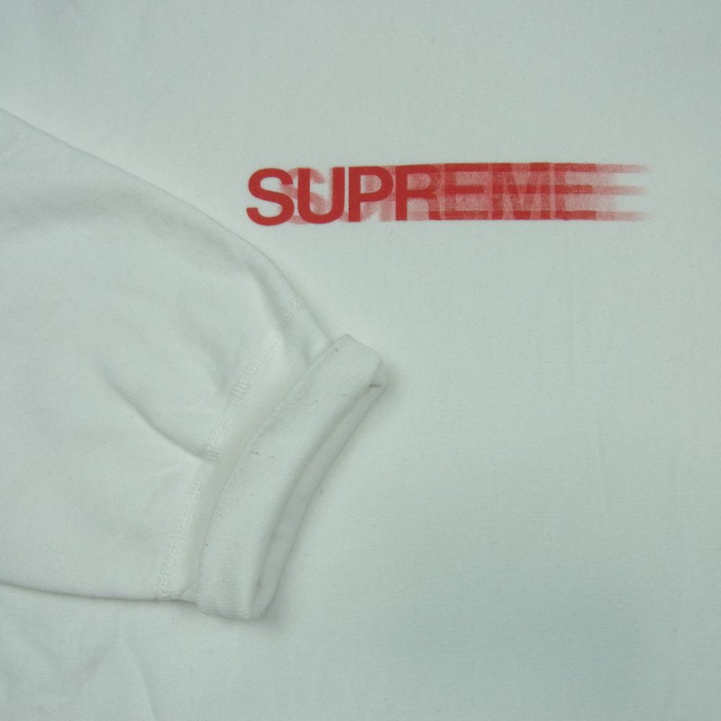 Supreme シュプリーム 20SS Motion Logo Hooded Sweatshirt モーション ロゴ スウェット パーカー フーディ ホワイト系 XL【中古】