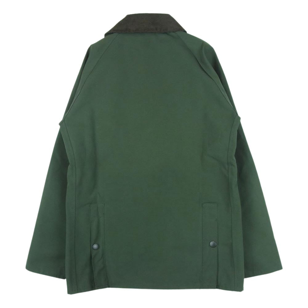 Barbour バブアー MCA0784SG51 ブルガリア製 SL BEDALE 3ワラント ノンオイルド スリムフィット ビデイル ジャケット モスグリーン系 34【美品】【中古】