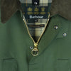 Barbour バブアー MCA0784SG51 ブルガリア製 SL BEDALE 3ワラント ノンオイルド スリムフィット ビデイル ジャケット モスグリーン系 34【美品】【中古】