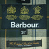 Barbour バブアー MCA0784SG51 ブルガリア製 SL BEDALE 3ワラント ノンオイルド スリムフィット ビデイル ジャケット モスグリーン系 34【美品】【中古】