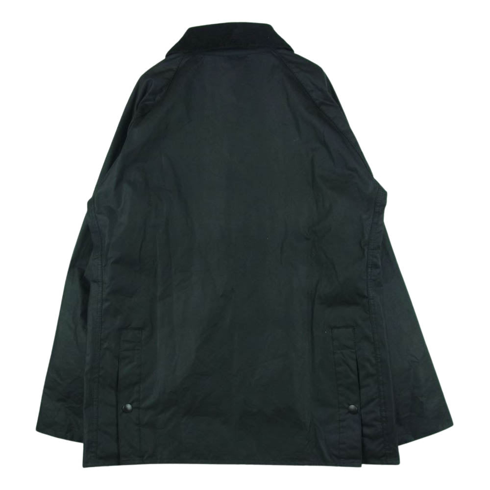 Barbour バブアー 2102051 SL BEDALE 3ワラント オイルド スリムフィット ビデイル ジャケット 英国製 ブラック系 44【中古】