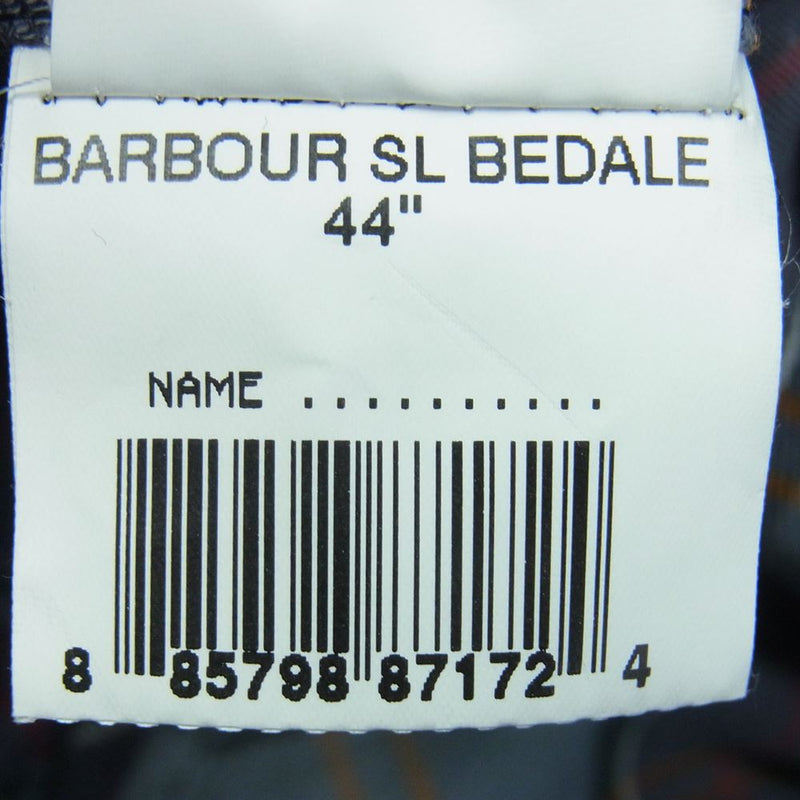 Barbour バブアー 2102051 SL BEDALE 3ワラント オイルド スリム