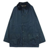 Barbour バブアー MWX0658NY92 英国製 SL BEAUFORT JACKET 3ワラント オイルド スリムフィット ビューフォート ジャケット ダークネイビー系 38【中古】