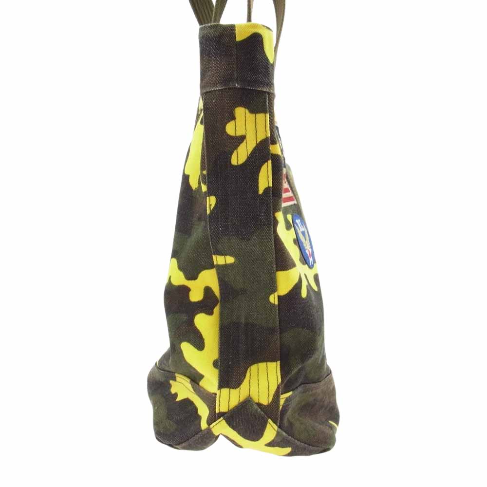 POLO RALPH LAUREN ポロ・ラルフローレン Tiger 迷彩 キャンバス トート バック マルチカラー系【中古】