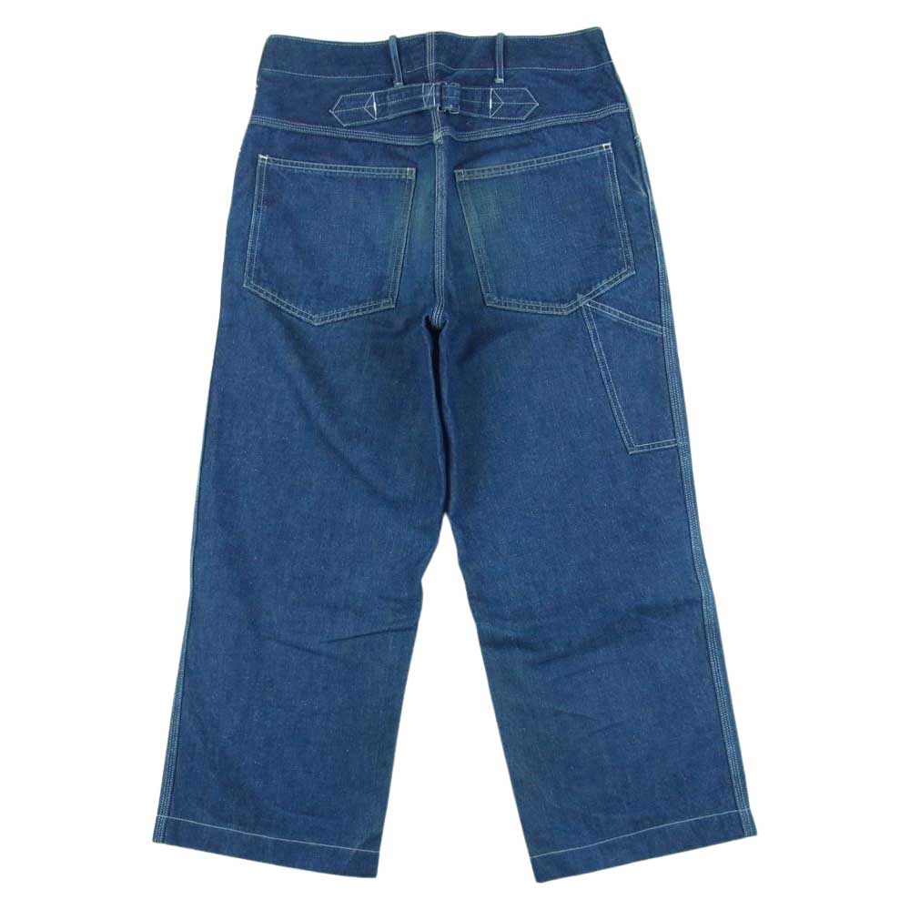 TENDERLOIN テンダーロイン T-PAINTER PNT シンチバック ペインター デニム パンツ 日本製 インディゴブルー系 XS【中古】