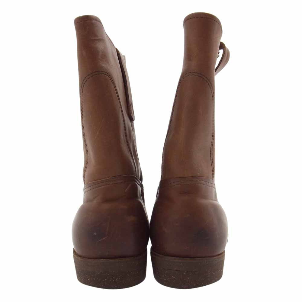 RED WING レッドウィング 17360 プリント 縦羽 タグ ペコス ブーツ ブラウン系【中古】