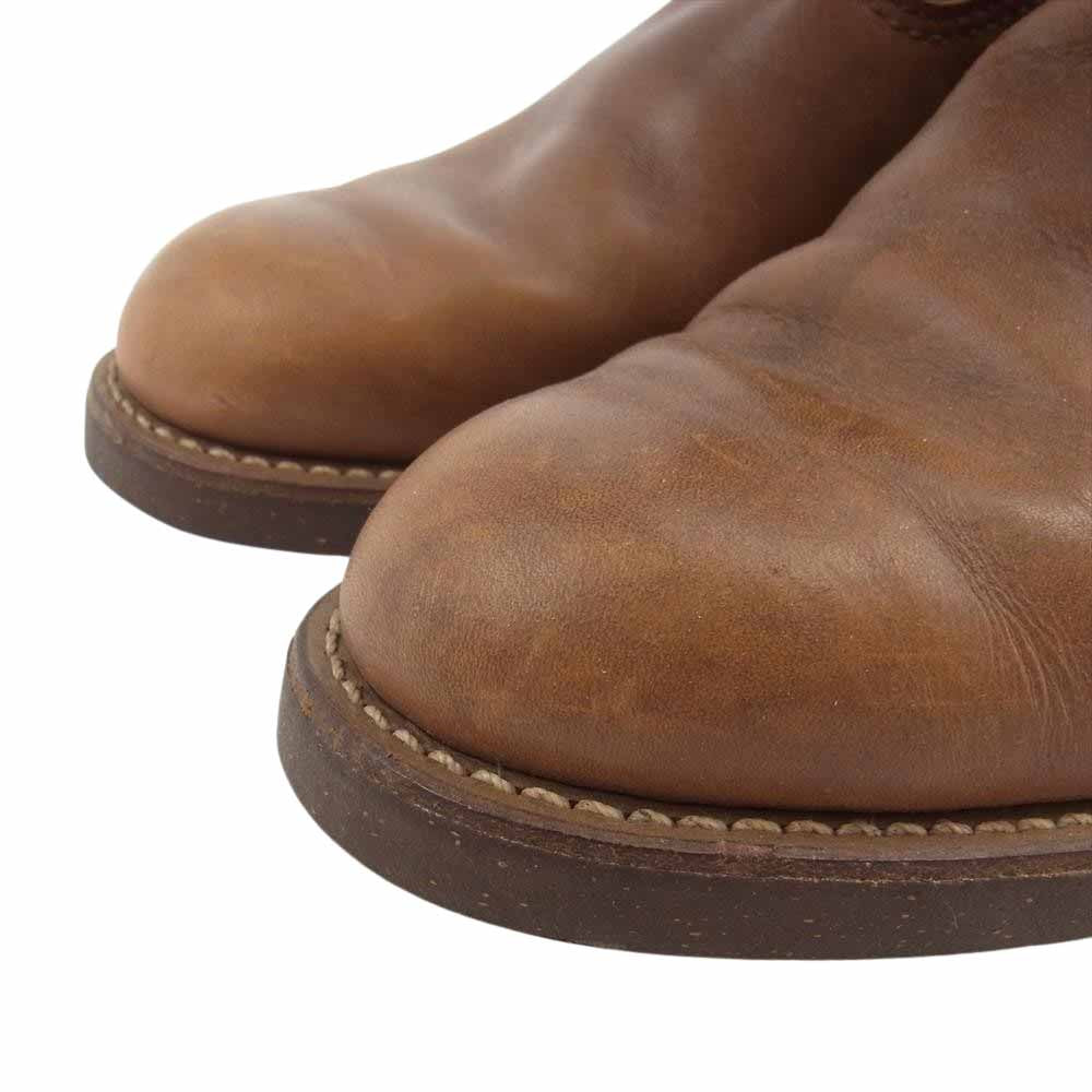 RED WING レッドウィング 17360 プリント 縦羽 タグ ペコス ブーツ ブラウン系【中古】