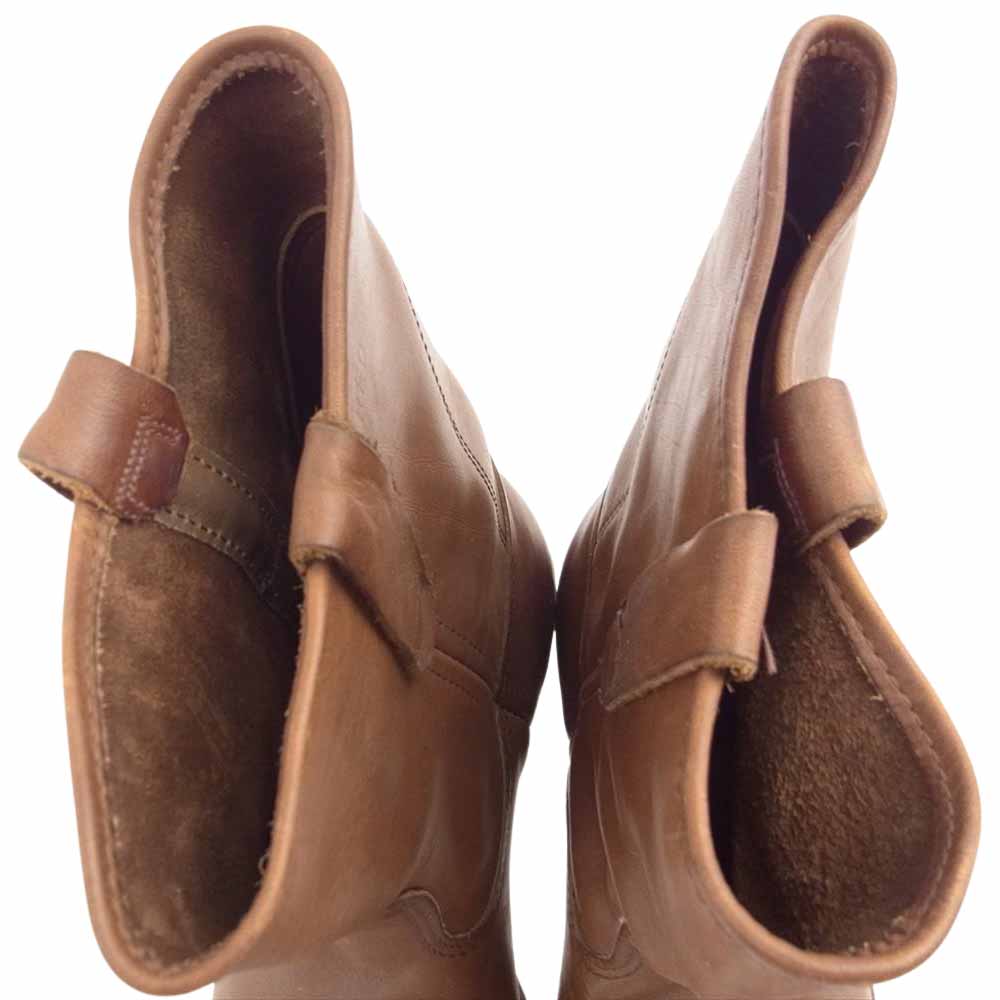 RED WING レッドウィング 17360 プリント 縦羽 タグ ペコス ブーツ ブラウン系【中古】