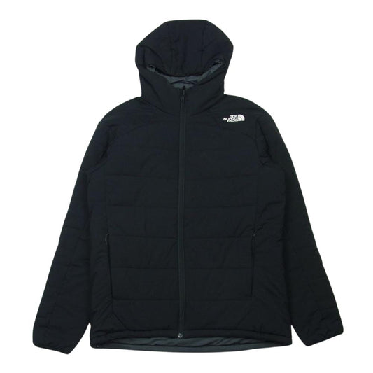 THE NORTH FACE ノースフェイス NY81877 Reversible Anytime Insulated Hoodie リバーシブル エニータイム インサレーテッド フーディ ジャケット ブラック系 グレー系 M【中古】