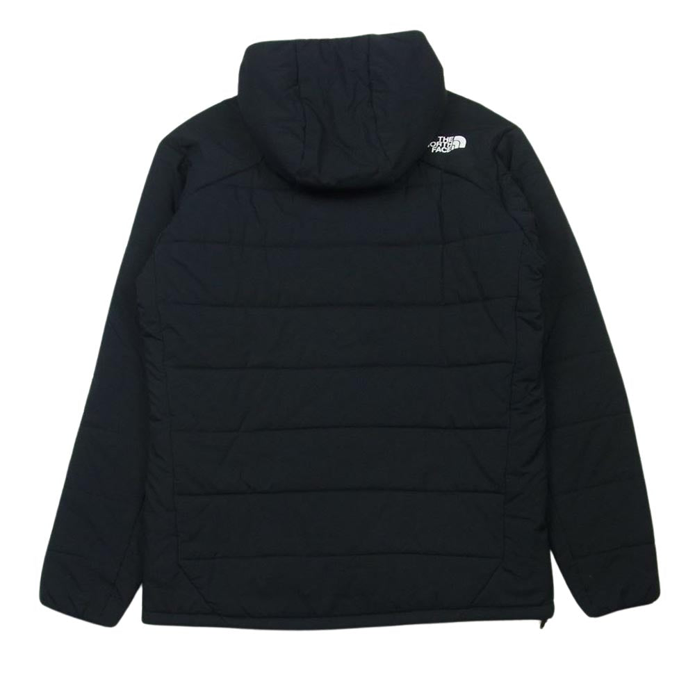 THE NORTH FACE ノースフェイス NY81877 Reversible Anytime Insulated Hoodie リバーシブル エニータイム インサレーテッド フーディ ジャケット ブラック系 グレー系 M【中古】