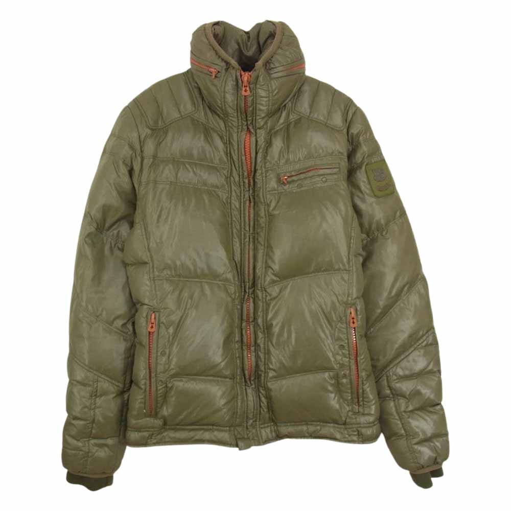 DIESEL ディーゼル ダウン ジャケット カーキ系 S【中古】