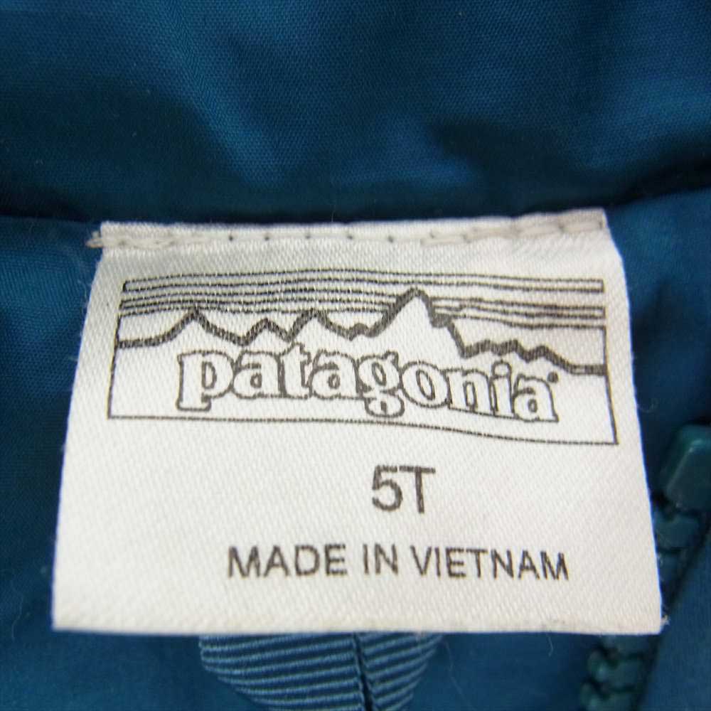 patagonia パタゴニア Baby Retro-X Vest ベビー レトロX フリース ベスト ブルー系 ホワイト系 5T【中古】