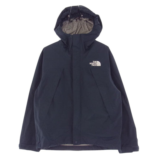 THE NORTH FACE ノースフェイス KIDS キッズ DOT SHOT JACKET ドット ショット ナイロン マウンテンパーカ シェル ジャケット ネイビー系 140【中古】