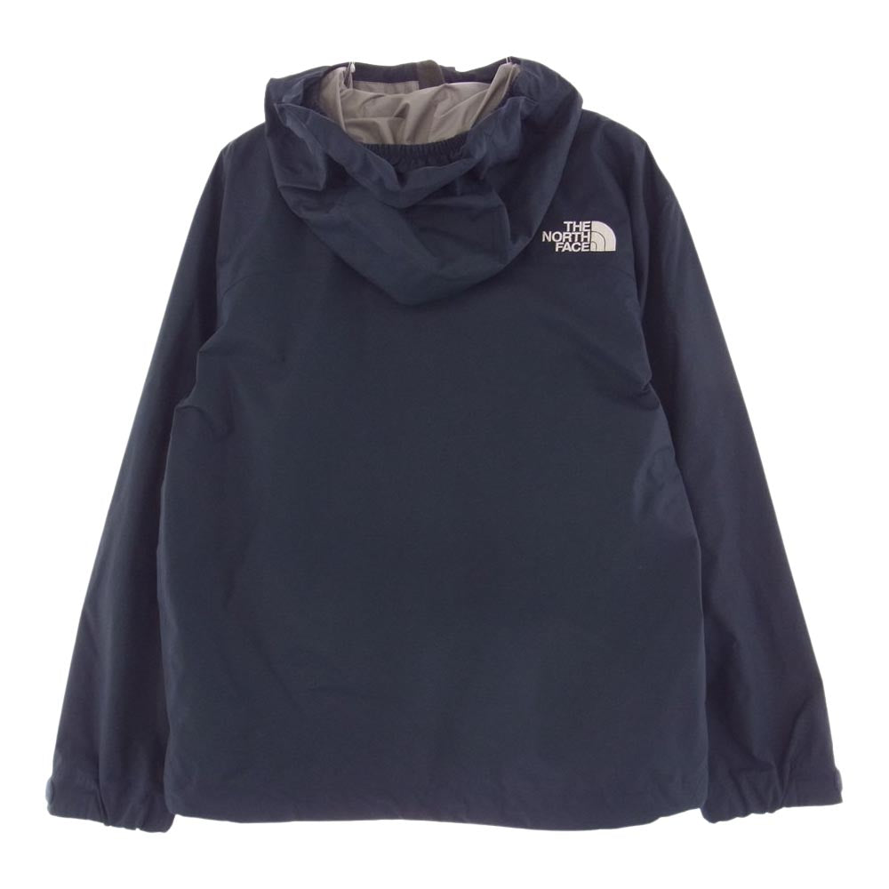 THE NORTH FACE ノースフェイス KIDS キッズ DOT SHOT JACKET ドット ショット ナイロン マウンテンパーカ シェル ジャケット ネイビー系 140【中古】