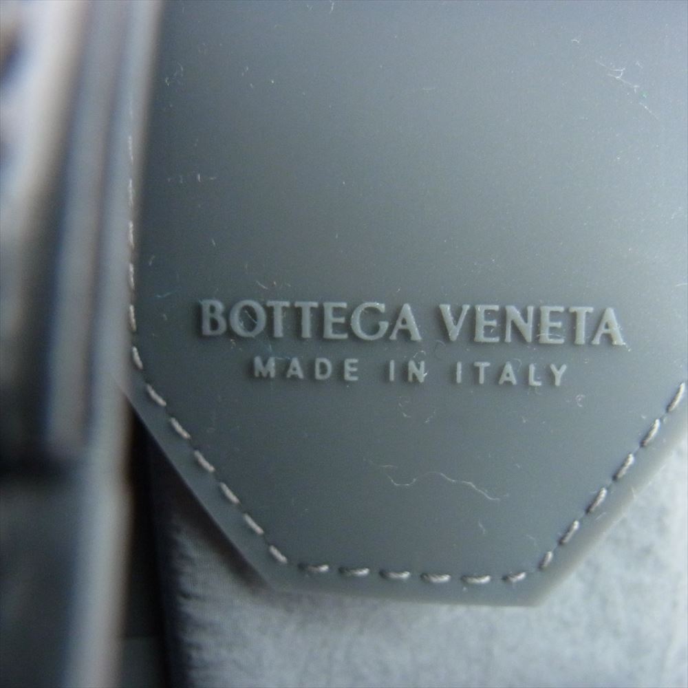 BOTTEGAVENETA ボッテガヴェネタ カセット ミニクロスショルダー サンダー グレー系【極上美品】【中古】