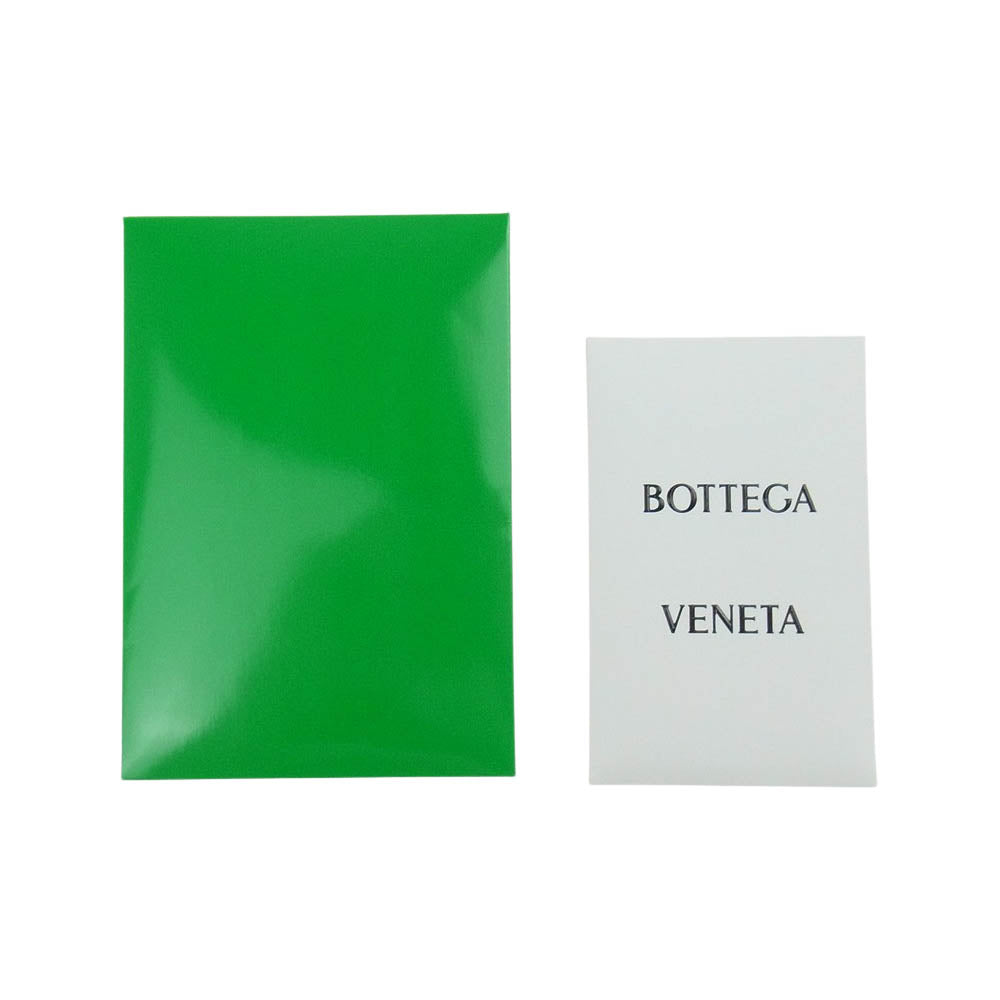 BOTTEGAVENETA ボッテガヴェネタ カセット ミニクロスショルダー サンダー グレー系【極上美品】【中古】