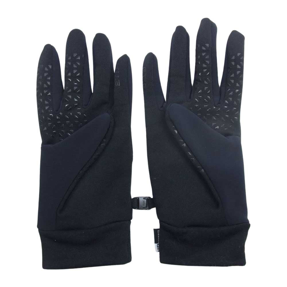 THE NORTH FACE ノースフェイス NN61617 ウィンドストッパー イーチップ グローブ ブラック系 M【中古】