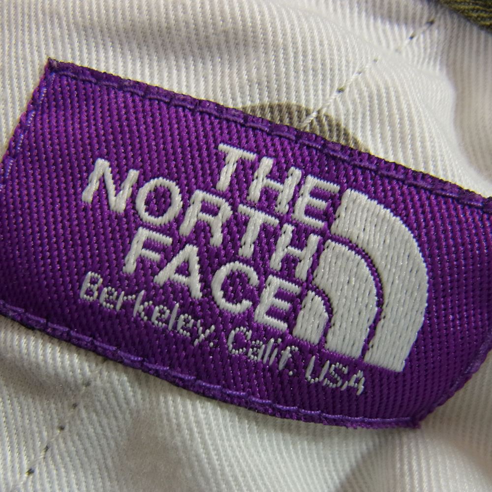 THE NORTH FACE ノースフェイス  NT5700N  PURPLE LABEL パープルレーベル トレッチツイル テーパード パンツ  カーキ系 30【中古】