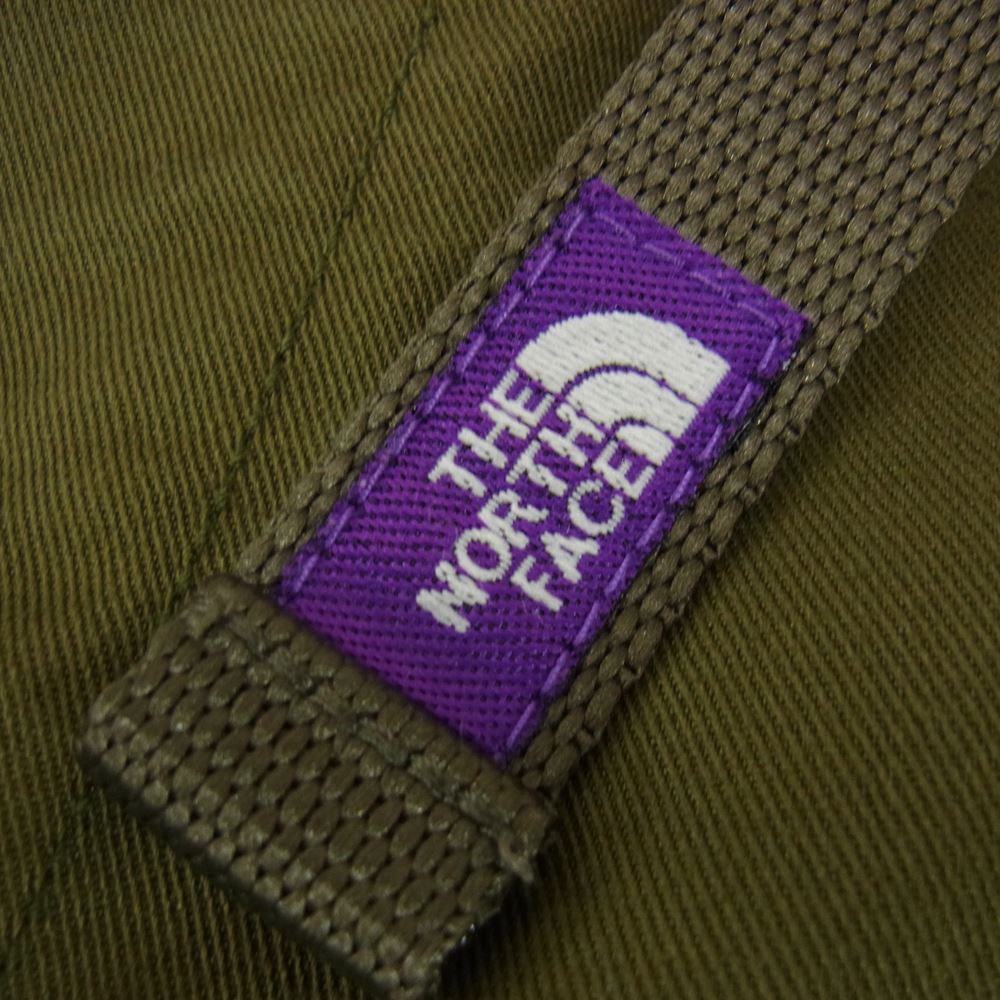 THE NORTH FACE ノースフェイス  NT5700N  PURPLE LABEL パープルレーベル トレッチツイル テーパード パンツ  カーキ系 30【中古】