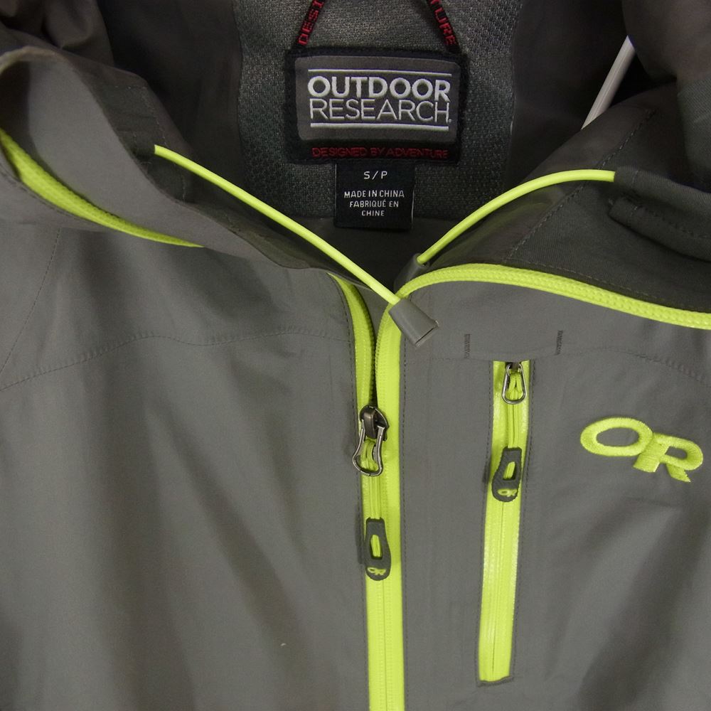 アウトドアリサーチ 55011 FORAY JACKET フォーレイ ナイロン ジャケット GORE TEX ゴアテックス  グレー系 S/P【中古】