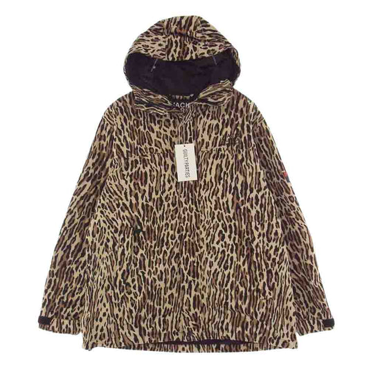 WACKO MARIA ワコマリア 21SS WMO-NA01  × NANGA ナンガ LEOPARD MOUNTAIN PARKA レオパード マウンテンパーカー BEIGE S【極上美品】【中古】