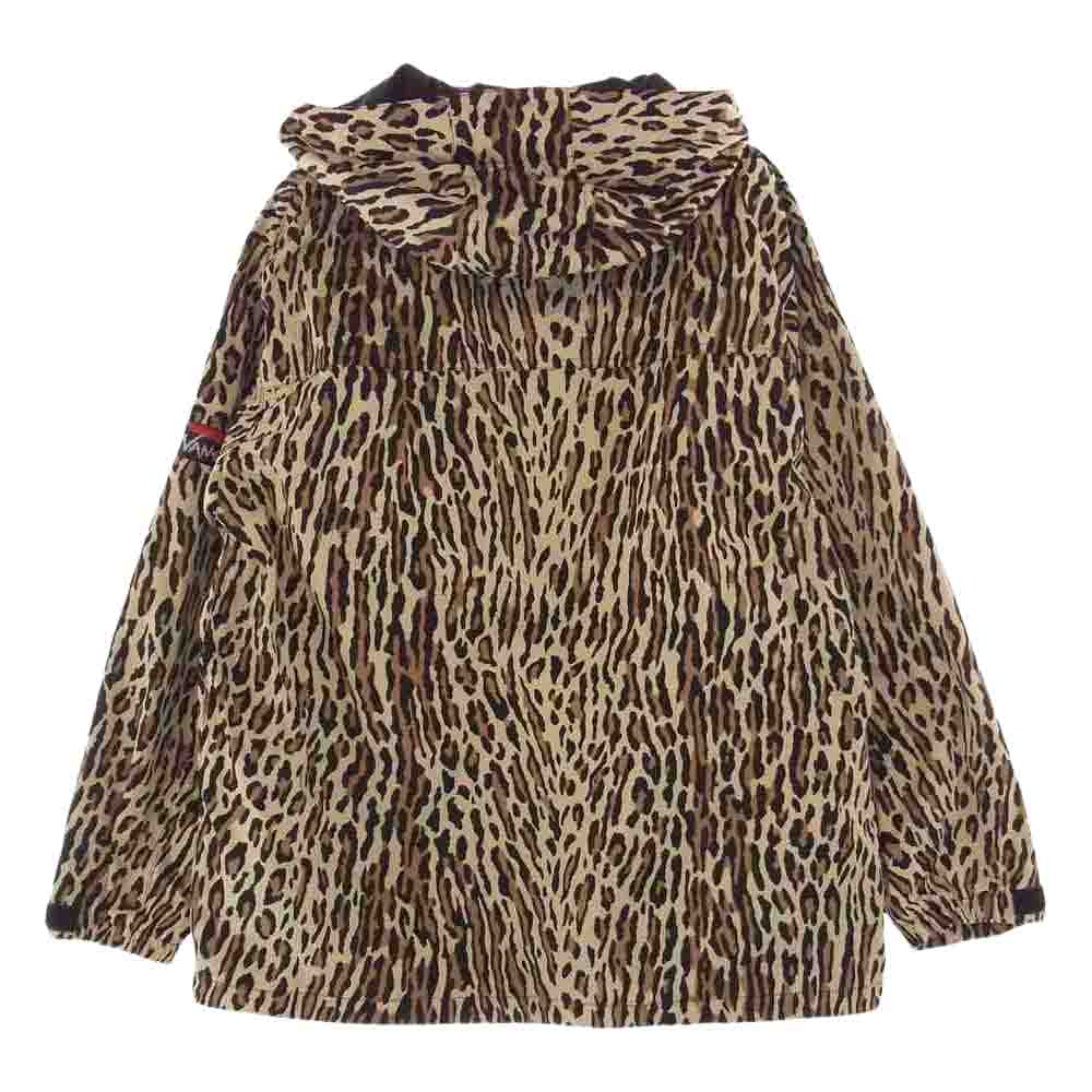 WACKO MARIA ワコマリア 21SS WMO-NA01  × NANGA ナンガ LEOPARD MOUNTAIN PARKA レオパード マウンテンパーカー BEIGE S【極上美品】【中古】