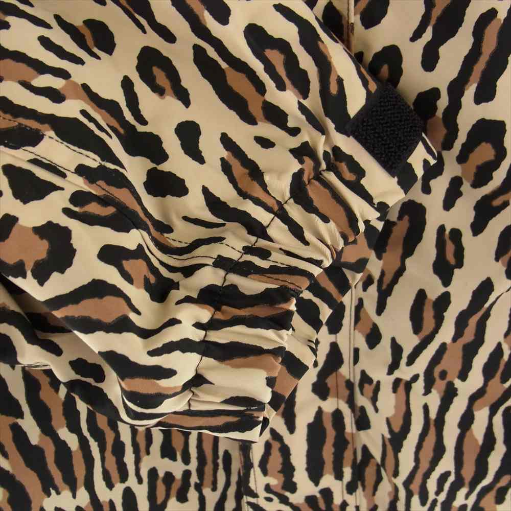 WACKO MARIA ワコマリア 21SS WMO-NA01  × NANGA ナンガ LEOPARD MOUNTAIN PARKA レオパード マウンテンパーカー BEIGE S【極上美品】【中古】