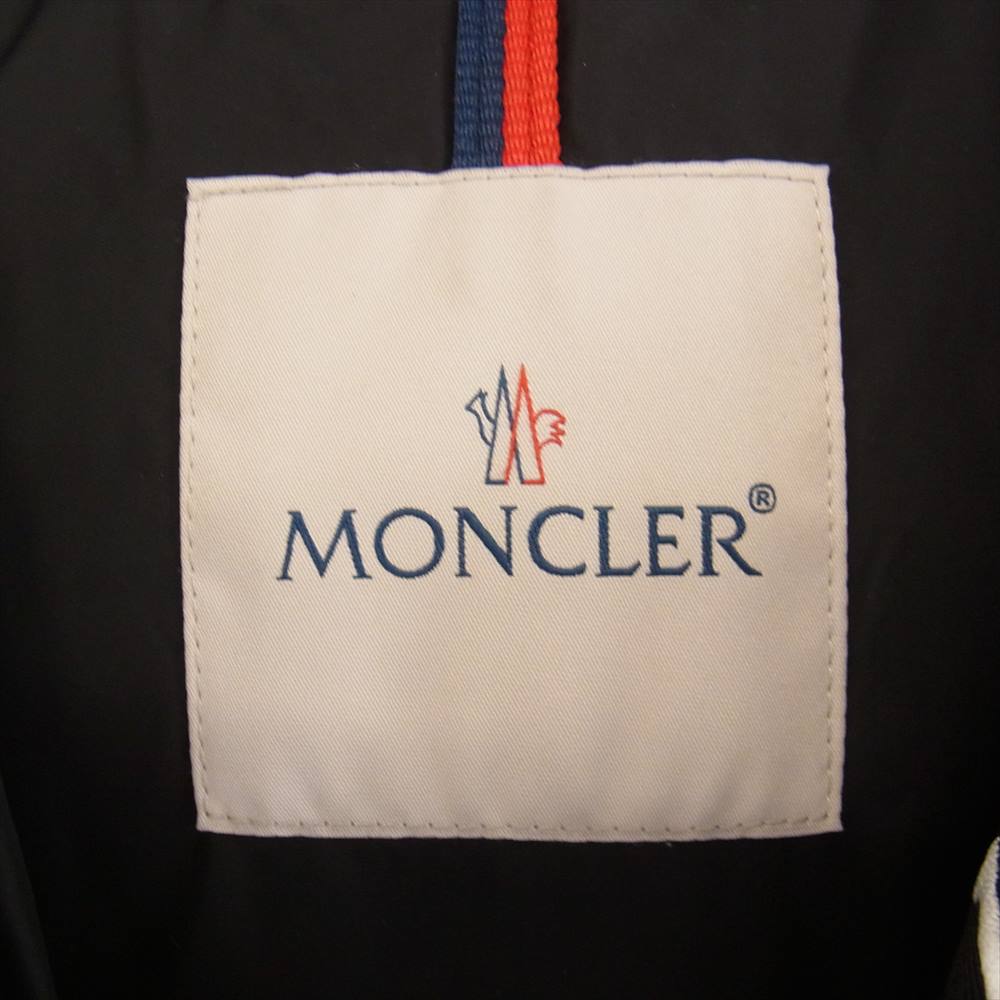 MONCLER モンクレール 18AW D20914132085 MONTCLAR モンクラー フードロゴ ダウンジャケット ブラック系 2【中古】