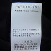Yohji Yamamoto POUR HOMME ヨウジヤマモトプールオム HX-B19-201 G-段違いスタンドB 変形 スタンドカラー ロングシャツ ブラック系 4【中古】