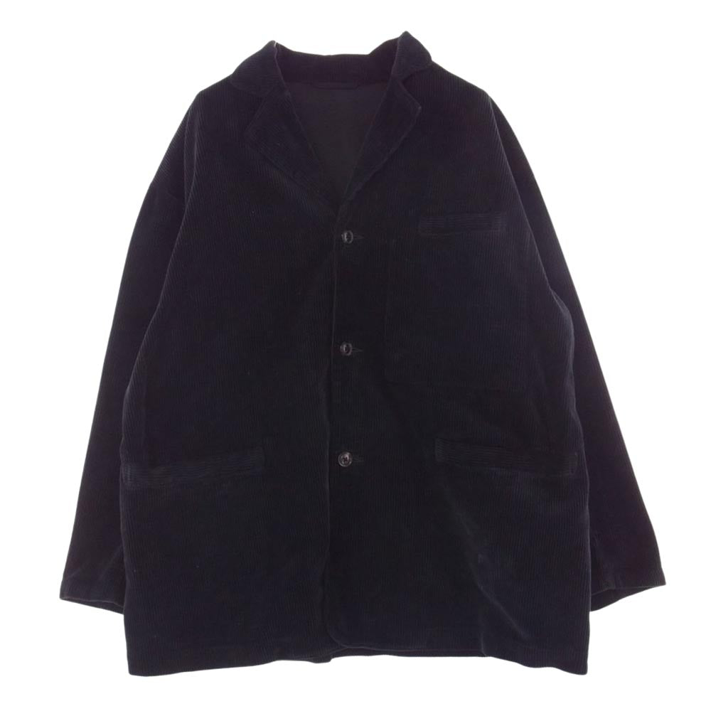 PORTER CLASSIC ポータークラシック 22AW COUDUROY MODIGLIANI JACKET コーデュロイ モディリアーニ ジャケット ブラック系 L【中古】