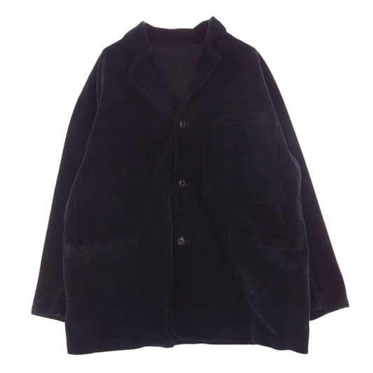 PORTER CLASSIC ポータークラシック 22AW COUDUROY MODIGLIANI JACKET コーデュロイ モディリアーニ ジャケット ブラック系 L【中古】