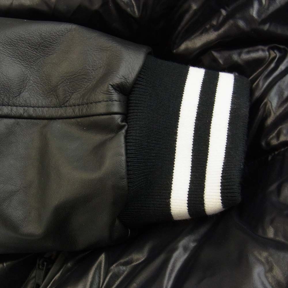 MONCLER モンクレール 7 FRGMT HIROSHI FUJIWARA QUINLAN JACKET フラグメント 藤原ヒロシ バックロゴ ダウンジャケット ブラック系 5【美品】【中古】