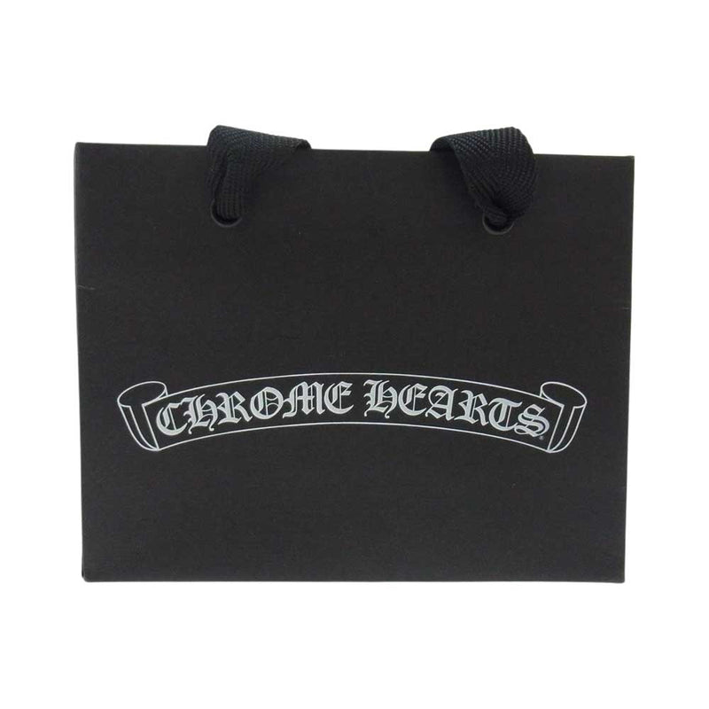 CHROME HEARTS クロムハーツ（原本無） MINI WAVE クロスボールボタン ミニ ウェーブ ウォレット ホワイト ホワイト系【美品】【中古】