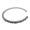 CHROME HEARTS クロムハーツ（原本有） BANGLE SCROLL スクロール バングル シルバー系【中古】
