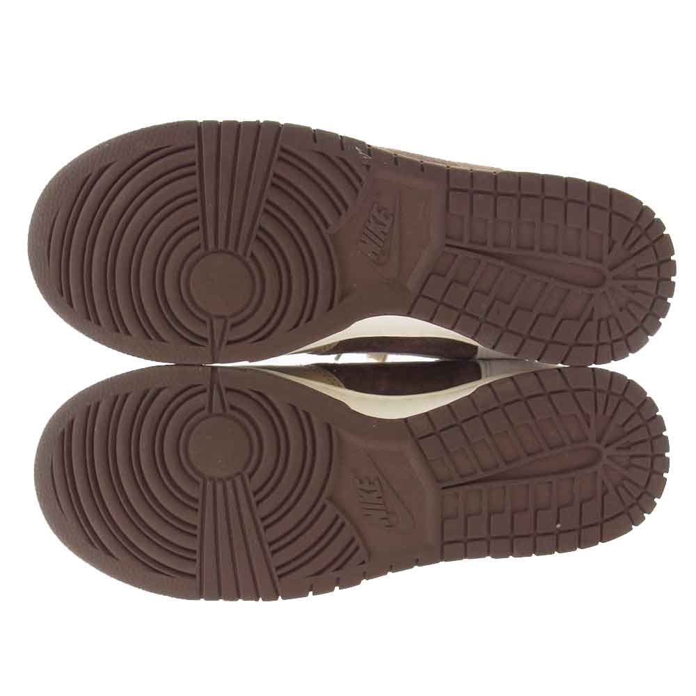 NIKE ナイキ DH5348-100 Dunk High PRM ダンク ハイ プレミアム スニーカー ブラウン系 US8(26.0cm)【中古】