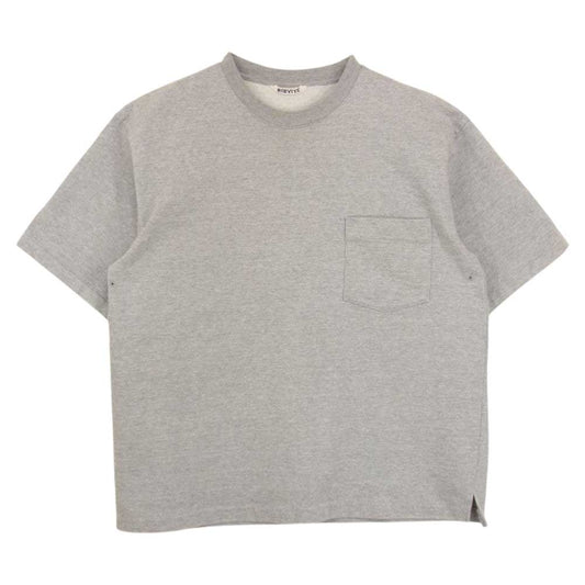 AURALEE オーラリー A8STO1SU STAND-UP TEE スタンドアップ 半袖 Tシャツ グレー系 4【中古】