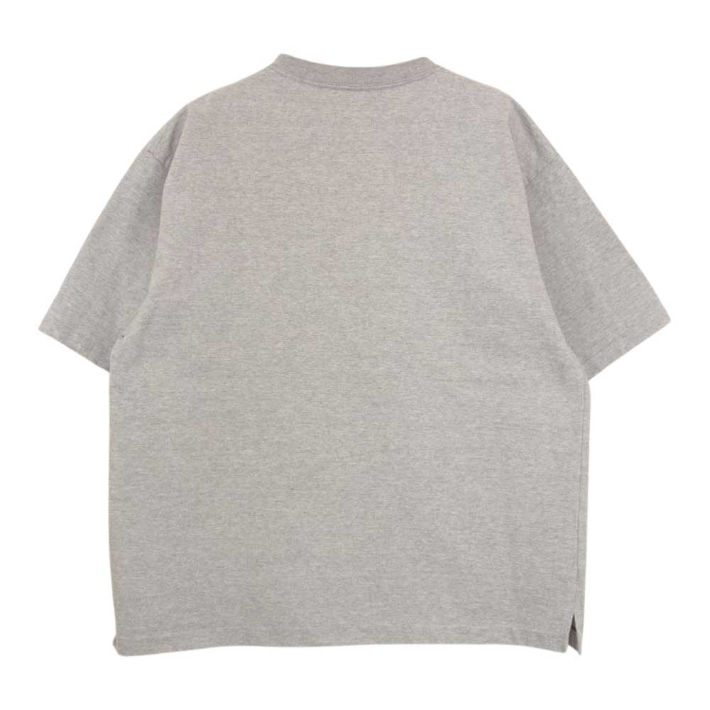 AURALEE オーラリー A8STO1SU STAND-UP TEE スタンドアップ 半袖 Tシャツ グレー系 4【中古】