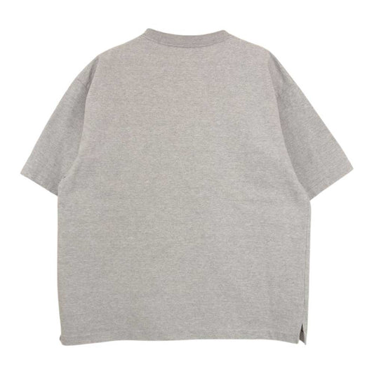 AURALEE オーラリー A8STO1SU STAND-UP TEE スタンドアップ 半袖 Tシャツ グレー系 4【中古】