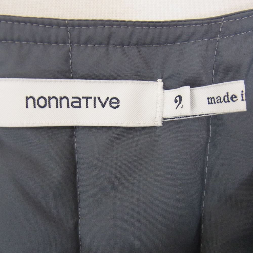 nonnative ノンネイティブ NN-V2803 DWELLER DOWN VEST POLY TAFFETA ドゥエラー ダウン ベスト グレー系 2【中古】