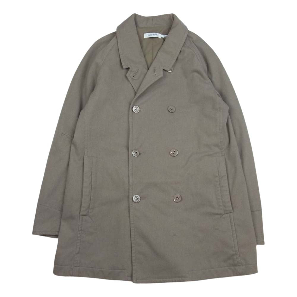 nonnative ノンネイティブ NN-J3017 SAILOR HALF COAT C/P TWILL 2WAY STRETCH P セーラー ハーフ コート ベージュ系 1【中古】