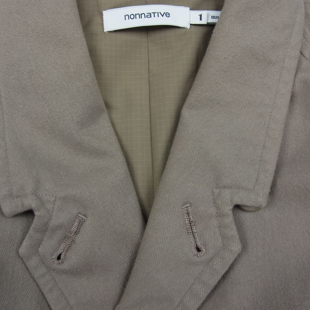 nonnative ノンネイティブ NN-J3017 SAILOR HALF COAT C/P TWILL 2WAY STRETCH P セーラー ハーフ コート ベージュ系 1【中古】