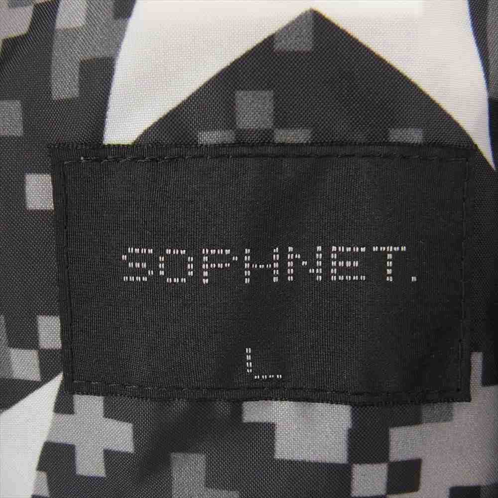 SOPHNET. ソフネット SOPH-156098 2LAYER WOOL MOUNTAIN PARKA ウール マウンテン パーカ ジャケット ブラック系【中古】