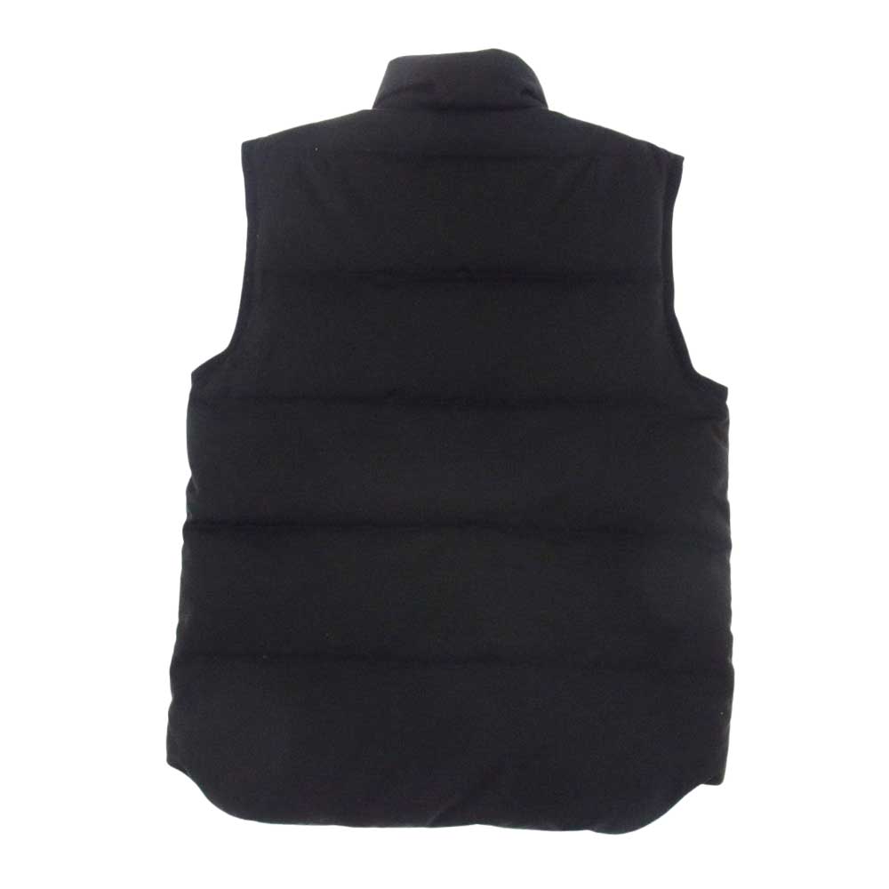 LOST CONTROL ロストコントロール L10W4-4005 DOWN VEST レザー切替 ダウンベスト ブラック系 2【中古】