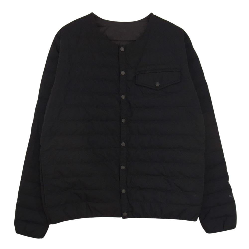 THE NORTH FACE ノースフェイス ND91553 ZEPHER SHELL ゼファーシェル ウィンドストッパー ダウンジャケット ブラック系 サイズ表記無【中古】