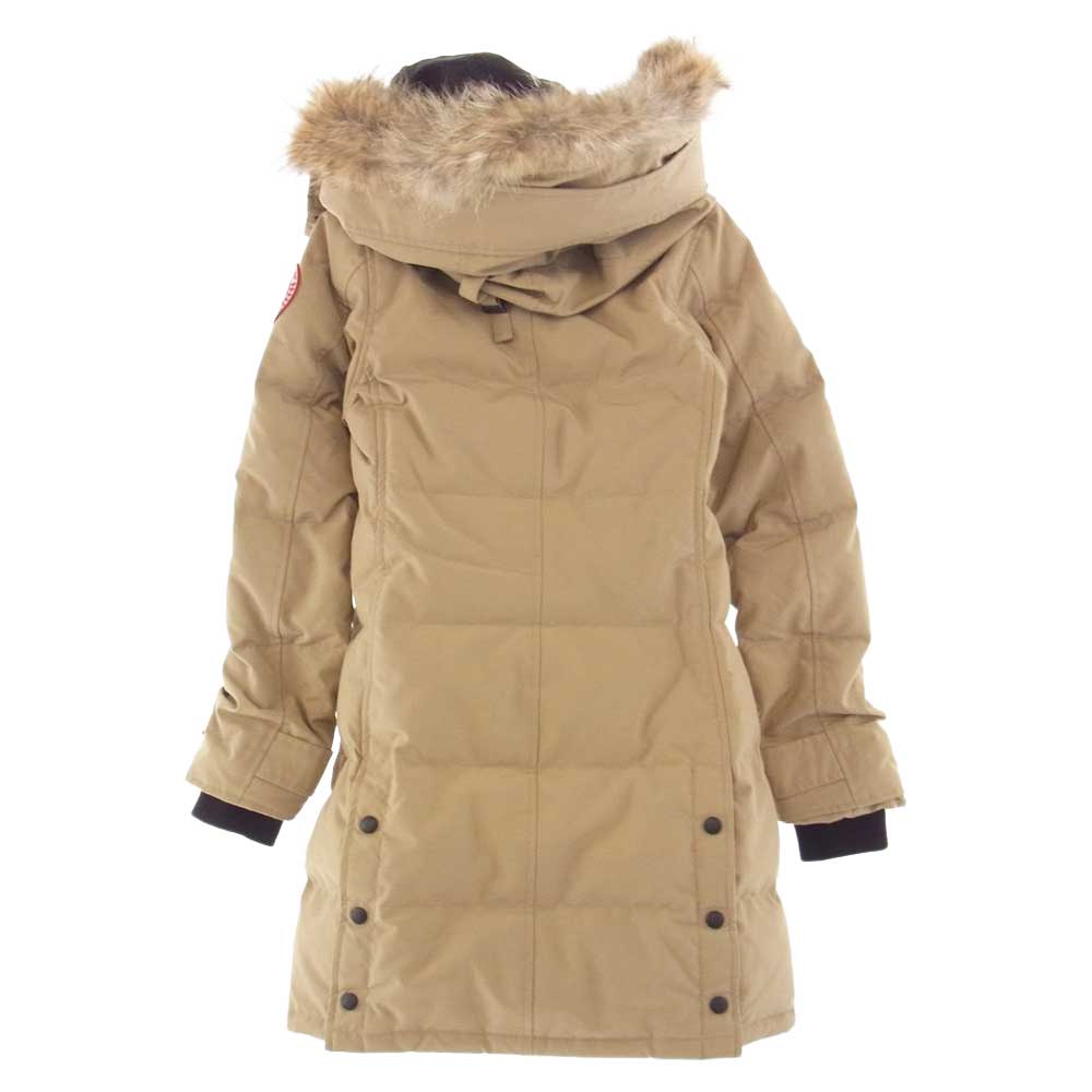 CANADA GOOSE カナダグース 2302JL 国内正規品 サザビーリーグ MACKENZIE PARKA マッケンジー パーカ ダウン ジャケット ベージュ系 S【中古】